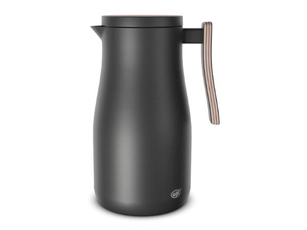 Alfi Termokande 1 L i mat sort aluminium, Studio A